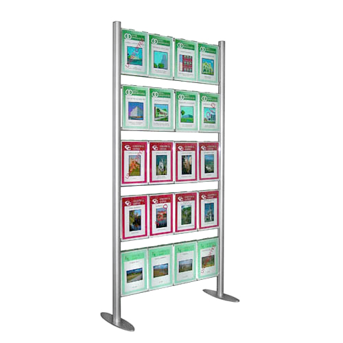 PF3A: Upright ladder displays (for hook-over poster holders)