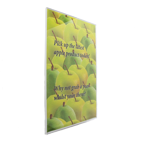 PM6B: Self adhesive poster holders - 'U' profile