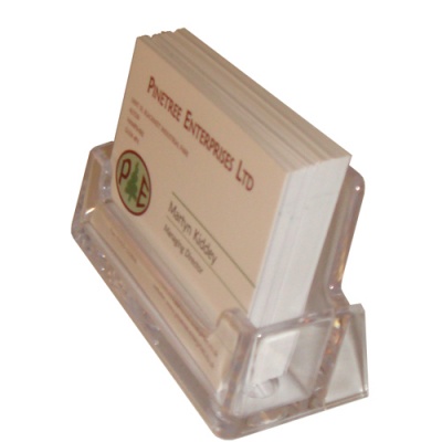 Table top business card holder Table top business card holder