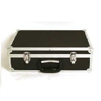 Hard case for collapsible brochure stand Hard case for collapsible brochure stand