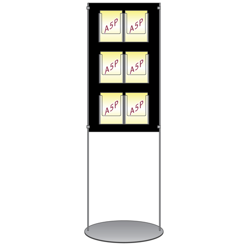 LF6B Information display panel stands